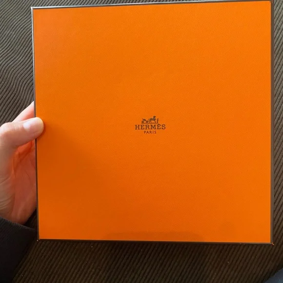 Hermes H Belt Buckle with reversible leather strap in black/tan 32mm - Picture 6 of 6